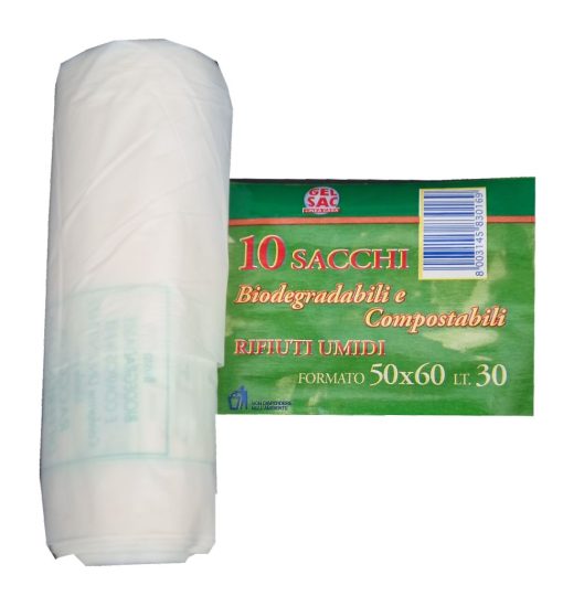 Sacchetto Immond. Biodegradabili Cm.50X60-8003145830169