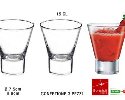 Bicchiere After Dinner Conf. 3 Pz. Cl.15 Ypsilon-8004360030419