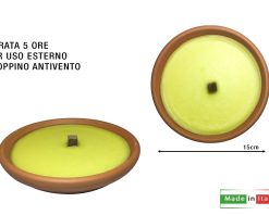 Citronella In Terracotta Cm.15X3H-8056370651153