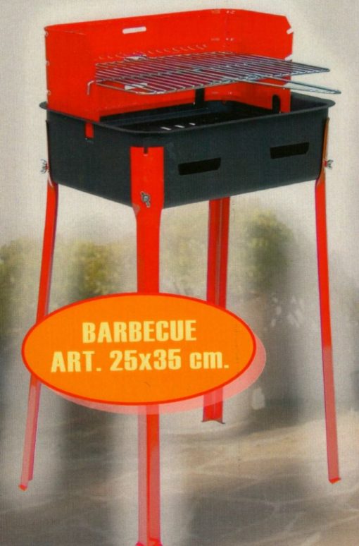 Barbecue A Carbone Rett.Re Cm.25X35-8025921002355