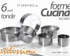 Coppa Pasta Tondi Set 6 Pz. Cm.11-10-9-7-6-5-8025569712531