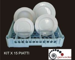 Cesta X Lavaggio Piatti 15 Posti Cod.100115-8050444233344