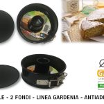 Tortiera Apribile 2 Fondi Cm.12 Gardenia Antiaderente Guardini-8006043010954