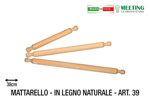 Mattarello Legno Cm.38 Art.39-8020900021013