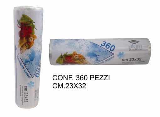 Sacco Freezer Cm.23X32 Conf.360 Pz.-8012212927596