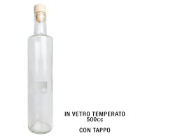 Bottiglia Vetro Dorica Cc.500 Con Tappo-8057018590971