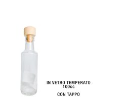 Bottiglia Vetro Dorica Cc.100 Con Tappo-8057018590995