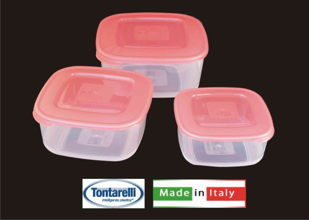 CONTENITORE FRIGOBOX TONTARELLI QUADRO 3 PZ.