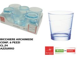 Bicchiere Archimede Conf. 6 Pz. Cl.24 Acqua-8004360094350