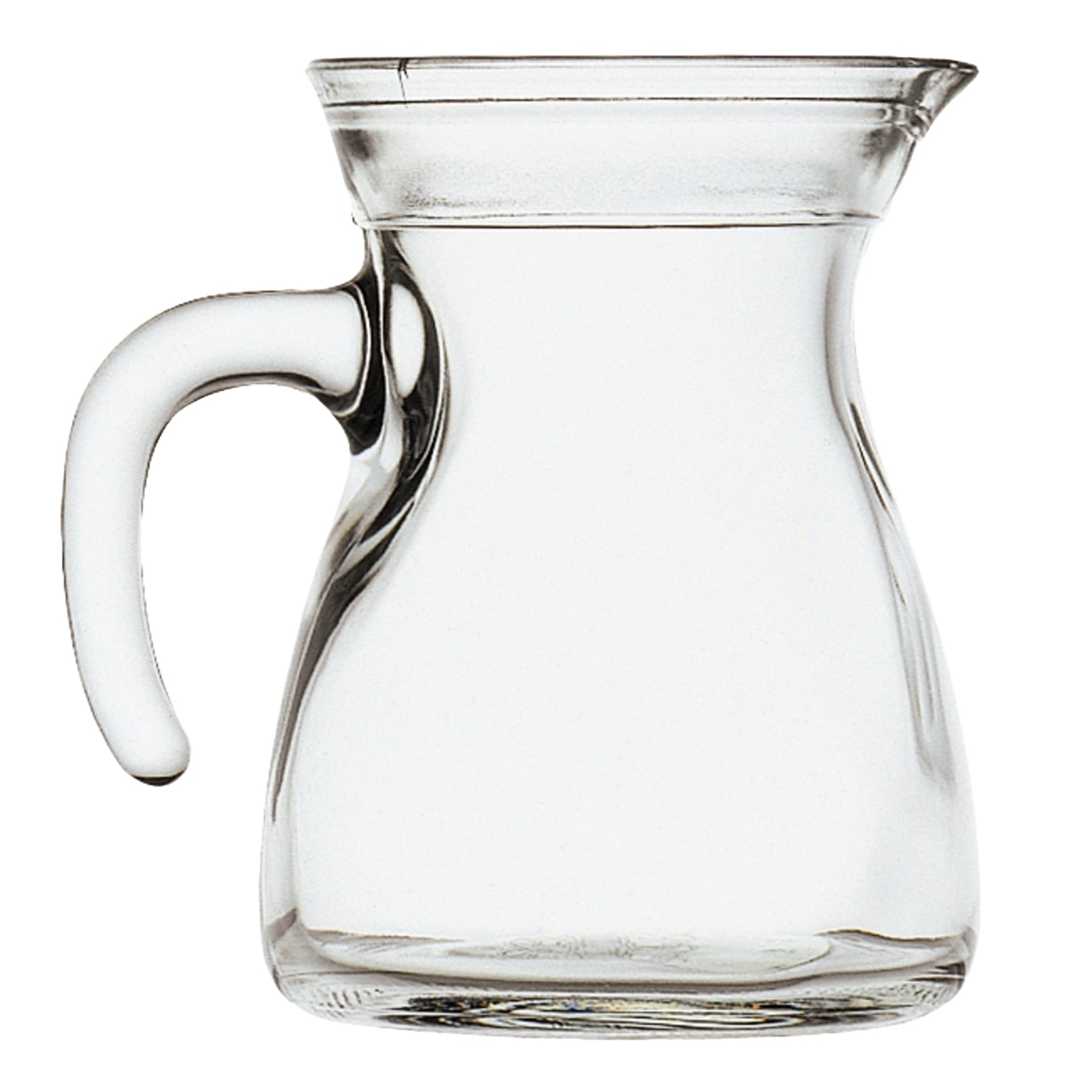 Caraffa Vetro Con Tappo Plastica Lt.0,5 - Big House Shop