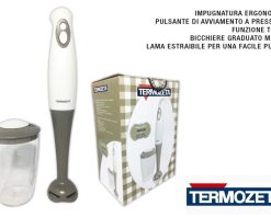 Frullatore Immersione Mixer Giallo-Tortora Termozeta-8001064760093