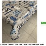 Tovaglia Antimacchia Cm.140X180 Shabby Blu-8388777099093