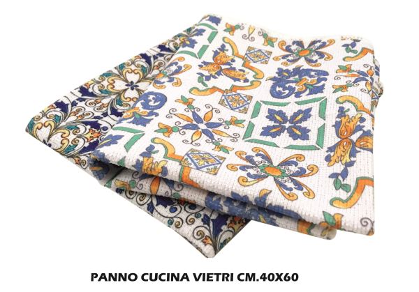 PANNO CUCINA VIETRI CM.40X60 - Big House Shop