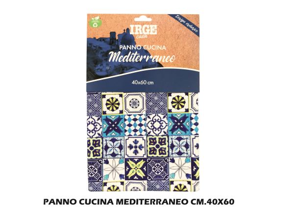 PANNO CUCINA MEDITERRANEO CM.40X60 - Big House Shop