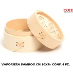 Vaporiera Bamboo Cm.10X7H Conf. 4 Pz.-18425734078306