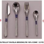 Coltello Tavola Brooklyn 18% Conf. 12 Pz.-18425734083348
