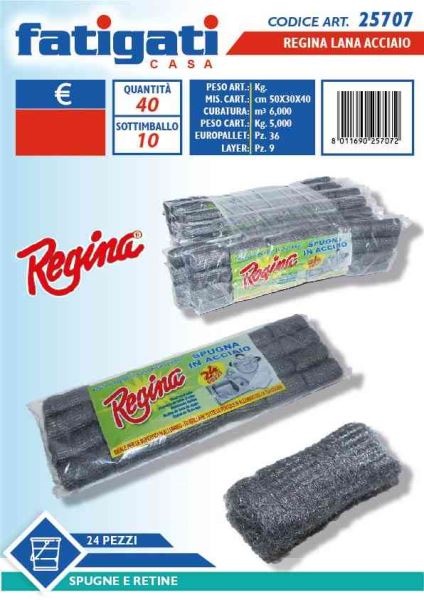 LANA ACCIAIO ROTOLO REGINA 24 - Big House Shop