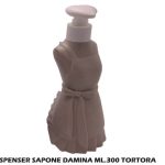Dispenser Sapone Damina Ml.300 Tortora-8011690417223