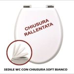 Sedile Wc Con Chiusura Soft Bianco-8056304652072