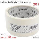 Nastro Adesivo Carta Mt.20X5Cm.-8057711944255