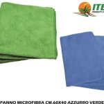 Panno Microfibra Cm.60X40 Azzurro Verde-8002054200742