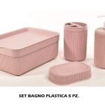 Set Bagno Plastica 5 Pz.-8034052727419