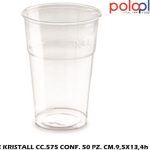 Bicchiere Kristal Cc.575 Conf. 50 Pz. Cm.9