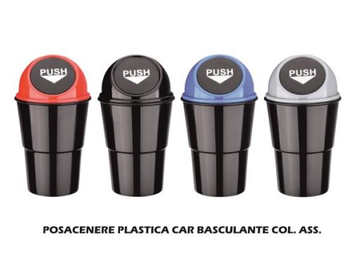 Posacenere Plastica Car Basculante Col. Ass.-3661075236441