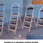 Sgabello 5 Gradini Larghi Sicuro-8033087800043