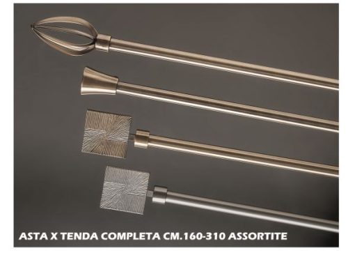 Asta X Tende Completa Cm.160-310 Assortite-8021785535473