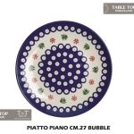 Piatto Piano Cm.27 Bubble-8053369014722