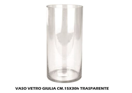 Vaso Bum in vetro, trasparente