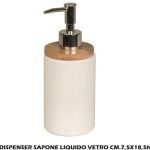 Dispenser Sapone Liquido Vetro Cm.7
