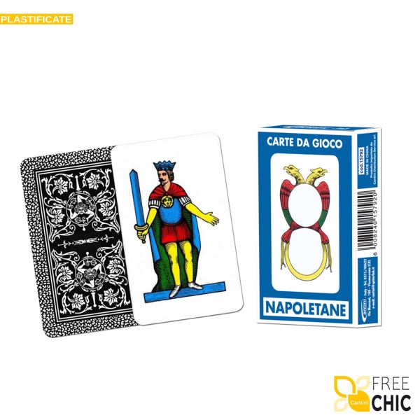Carte da gioco Napoletane - Carta plastificata