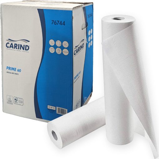 Lenzuolo Medico Bianco 2 Veli Cm.300X60H - Big House Shop