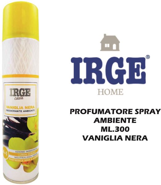 Profumatore Spray Ambiente Ml.300 Vaniglia Nera - Big House Shop