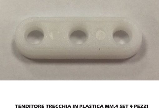 Tenditore Treccia In Plastica Mm.4 Set 4 Pz.-8056095632840
