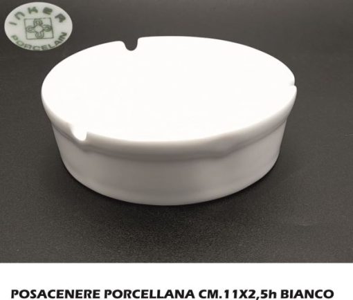 Posacenere Porcellana Cm.11X2