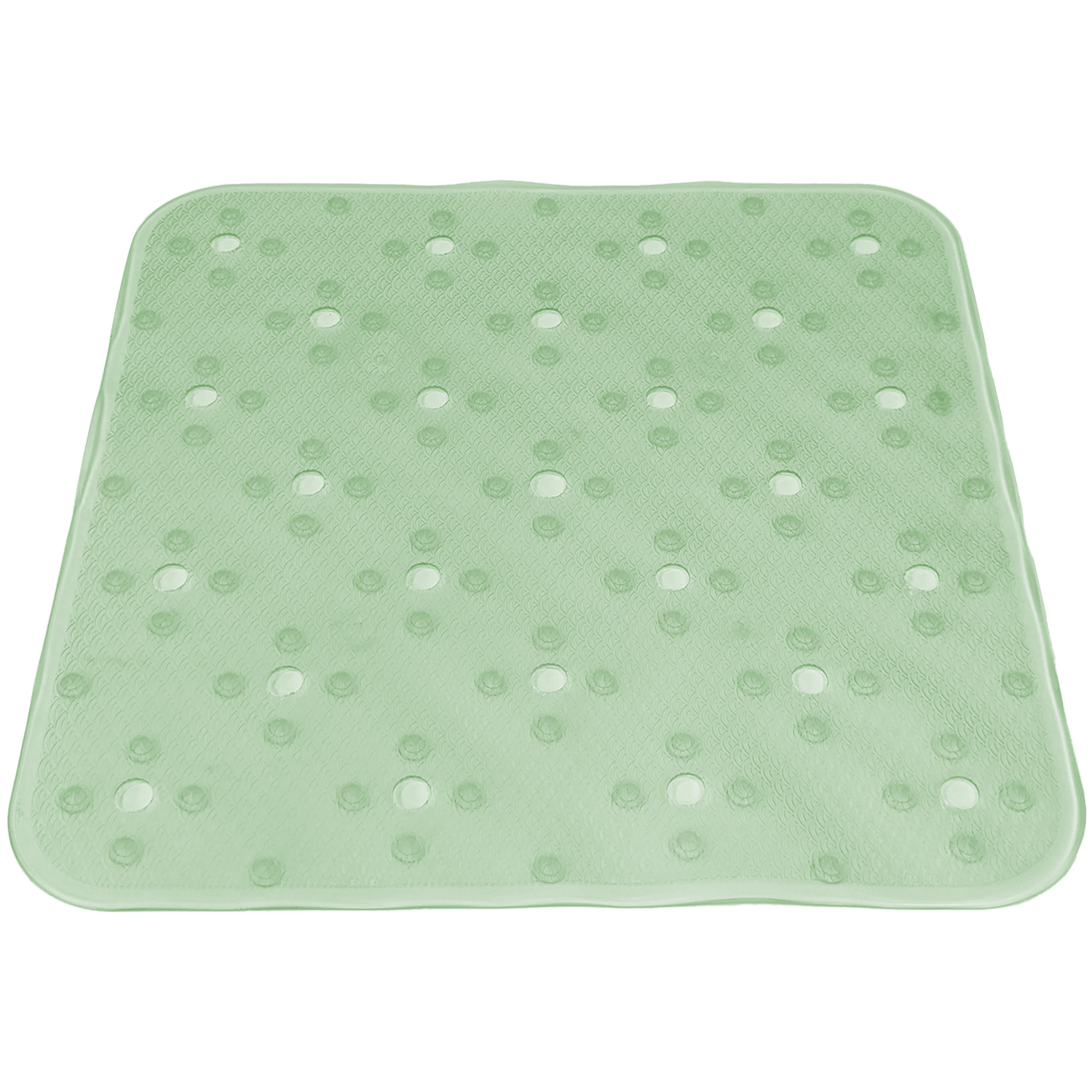 Tappeto Doccia Antiscivolo Cm.54X54 Verde Trasp. - Big House Shop